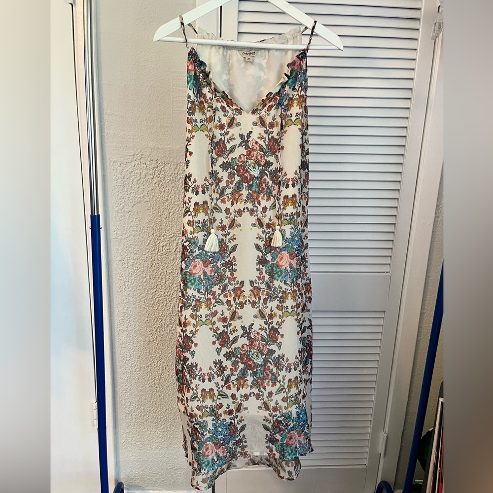 High Low Floral Dress